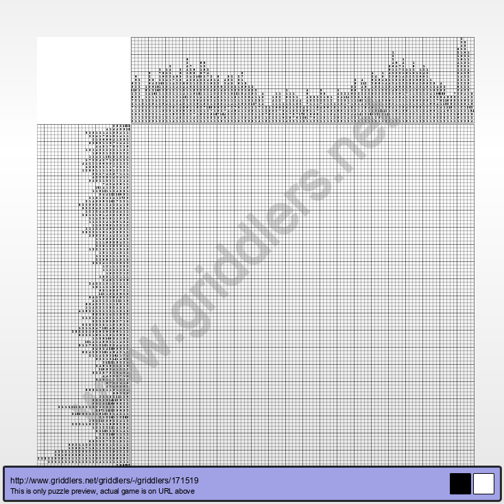 Griddlers - photograph about Printable Nonograms named Griddlers -