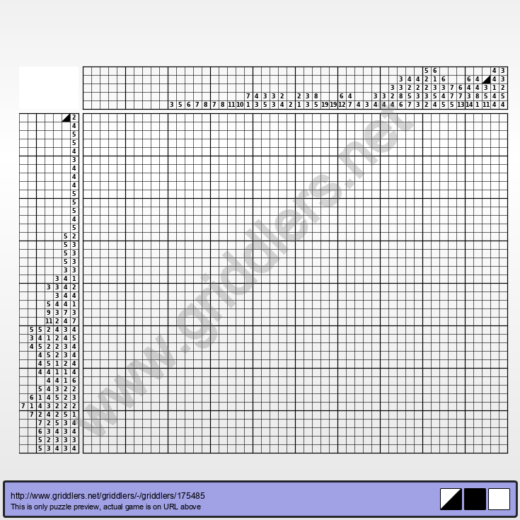 Nonogram Puzzles Printable - 0425 image about Printable Nonograms known as Nonogram Puzzles Printable - 0425