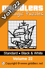 Griddlers Books - Griddlers, Nonograms, Picross puzzles. Download PDF and print - Standard Color Vol. 4