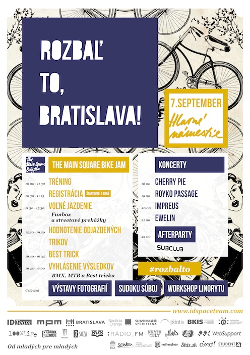Poster Show it up, Bratislava!